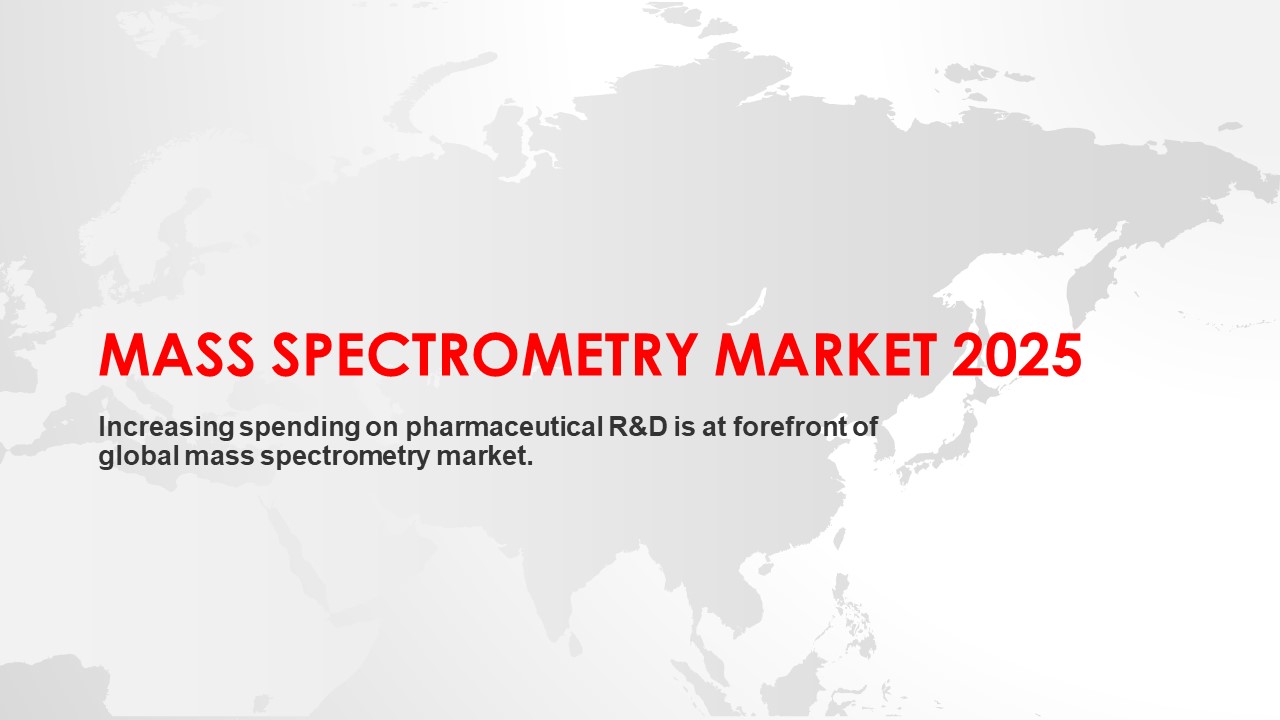 Mass Spectrometry Market to Reach USD 5.6 billion by 2025 - Size, Share, Developments, Opportunities, Key Players Analysis